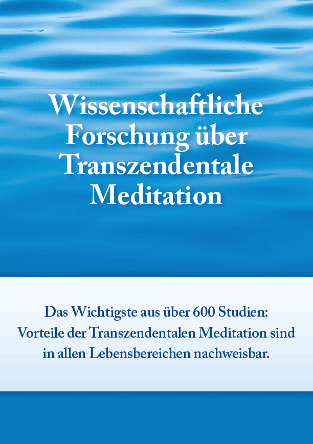 Broschüre: Wissenschaftliche Untersuchungen